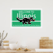 Welkom in Illinois Poster (Keuken)