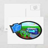 Welkom in Iowa Briefkaart (Voorkant / Achterkant)