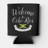 Welkom in Jamaica | Bestemming Trouwdag Custom Blikjeskoeler (Voorkant)