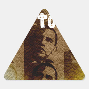 Welkom in Kenia Driehoek Sticker