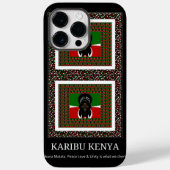 Welkom in Kenya Hakuna Matata Case-Mate iPhone Case (Achterkant)
