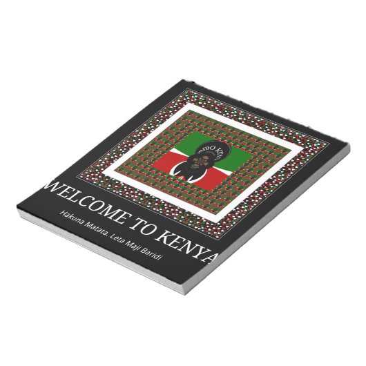 Welkom in Kenya Hakuna Matata Notitieblok (Gedraaid)