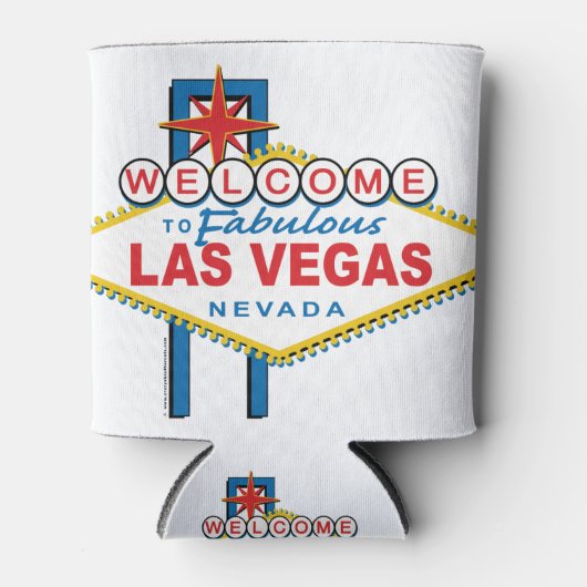 Welkom in Las-Vegas Blikjeskoeler (Voorkant)