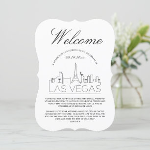 Welkom in Las Vegas Gasten Details Uitnodiging