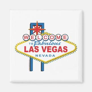 Welkom in Las-Vegas Magneet