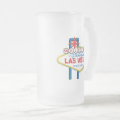 Welkom in Las-Vegas Matglas Bierpul (Voorkant rechts)