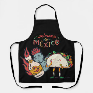 Welkom in Mexico Cooking for National Hispanic Schort