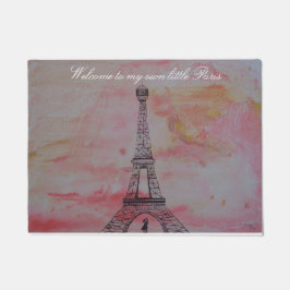Welkom in mijn eigen kleine Parijs Deurmat