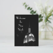 Welkom in New York Briefkaart (Staand voorkant)