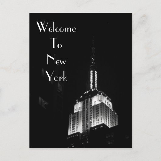 Welkom in New York Briefkaart (Voorkant)