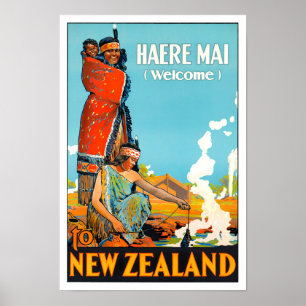 Welkom in Nieuw-Zeeland Poster