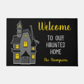 Welkom in ons achterhoofd Halloween Deurmat (Voorkant)