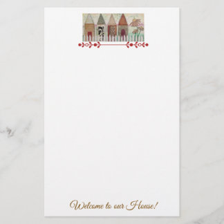 Welkom in ons huis-2 briefpapier