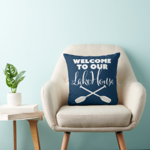 Welkom in ons Lake House In het meer Kussen
