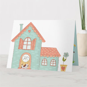 Welkom in ons nieuwe huis kaart