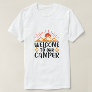 Welkom in onze camper t-shirt