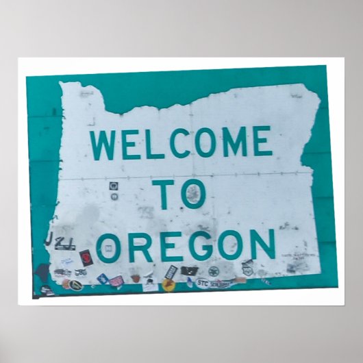 Welkom in Oregon Poster (Voorkant)