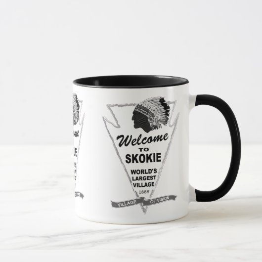 Welkom in Skokie, Illinois Mok (Rechts)