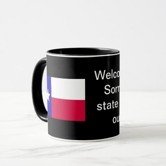 Welkom in Texas Mok (Voorkant links)