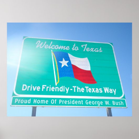 Welkom in Texas! Poster (Voorkant)