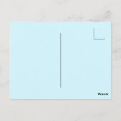 Welkom in Utah Briefkaart (Achterkant)