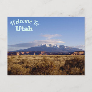 Welkom in Utah Briefkaart