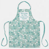 Welkom in uw hut waar wilde dingen zwerven schort (Voorkant)