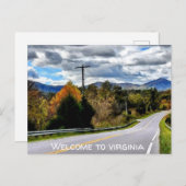 Welkom in Virginia Briefkaart (Voorkant / Achterkant)