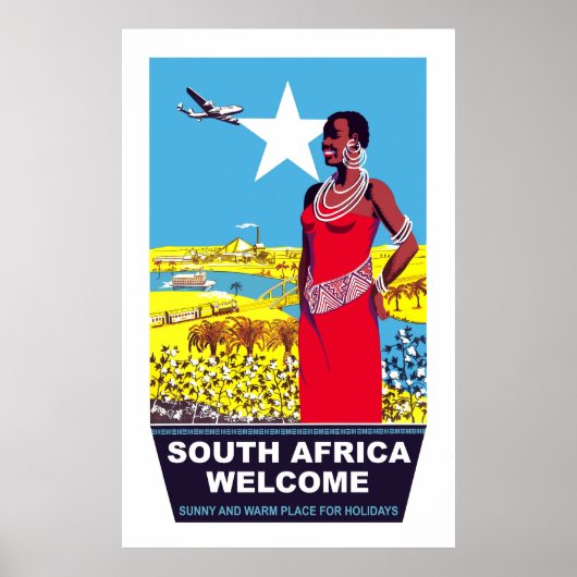 Welkom in Zuid-Afrika Poster (Voorkant)