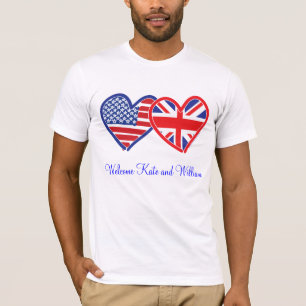 Welkom Kate & William/ Royal Wedding T-shirt