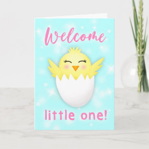 Welkom Kleine Baby Kaart