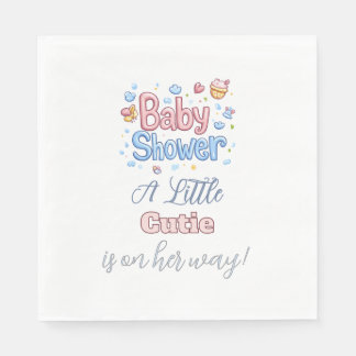 Welkom Kleine Baby Shower Servetten