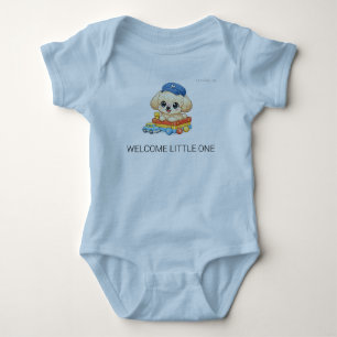 Welkom Kleine Chibi Toy Poodle Jongen Romper