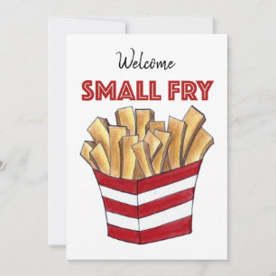 Welkom, kleine france, nieuwe babyschoenen kaart