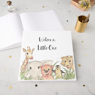 Welkom Kleine Safari Baby Felicitaties Gastenboek