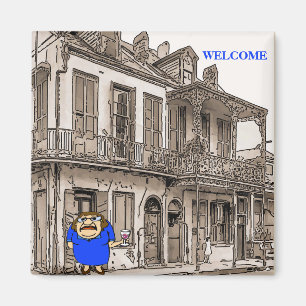 Welkom Lady op Desire St Magneet