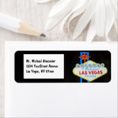 Welkom Las Vegas Etiket (Insitu)