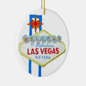 Welkom Las Vegas Keramisch Ornament (Rechts)