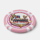 Welkom Las Vegas Poker Chips (Enkel)