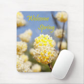 Welkom lente muismat (Met muis)