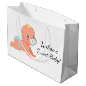 Welkom lieve Baby Groot Cadeauzakje (Achterkant Gekanteld)