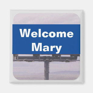 Welkom Mary magnet Magneet