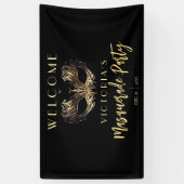 Welkom Masquerade Verjaardagsfeest Foam Boards Spandoek (Verticaal)