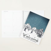 Welkom moderne cabinevacation Rental Guest Planner (Display)