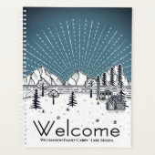 Welkom moderne cabinevacation Rental Guest Planner (Voorkant)