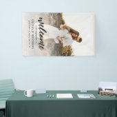 Welkom moderne Calligrafie-fotowedstrijd Spandoek (Beurs)