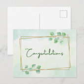 Welkom mooi  briefkaart (Voorkant / Achterkant)