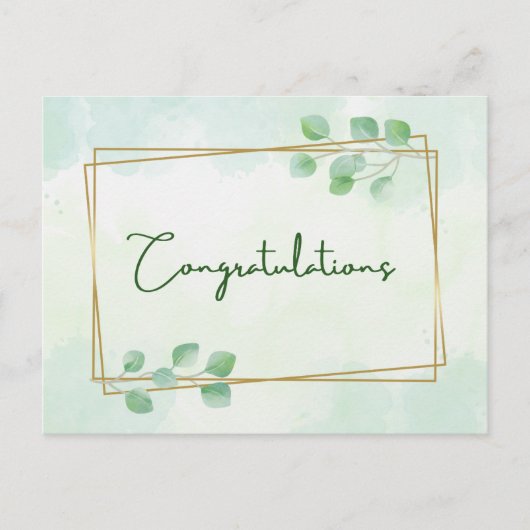 Welkom mooi  briefkaart (Voorkant)