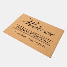 Welkom|Naam|Modern adres 