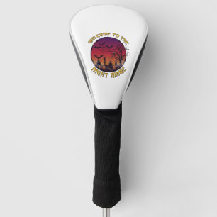 Welkom Nacht Merrie Halloween Rode Maan Kerkhof_1 Golfheadcover